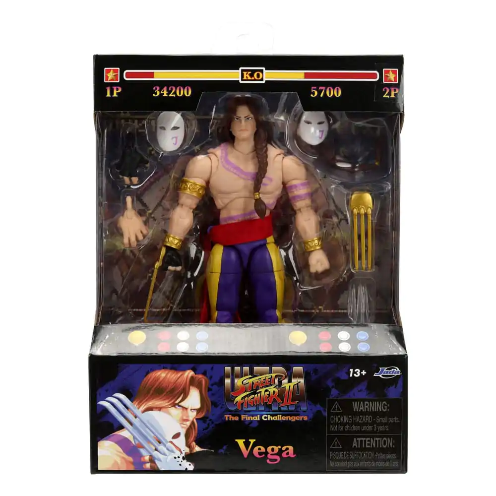 Ultra Street Fighter II: The Final Challengers Action Figure 1/12 Vega 15 cm product photo