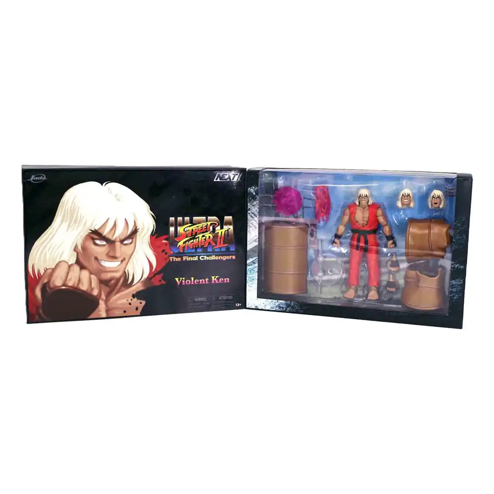 Ultra Street Fighter II: The Final Challengers Action Figure 1/12 Violent Ken Next Level SDCC 2024 Exclusive 15 cm product photo