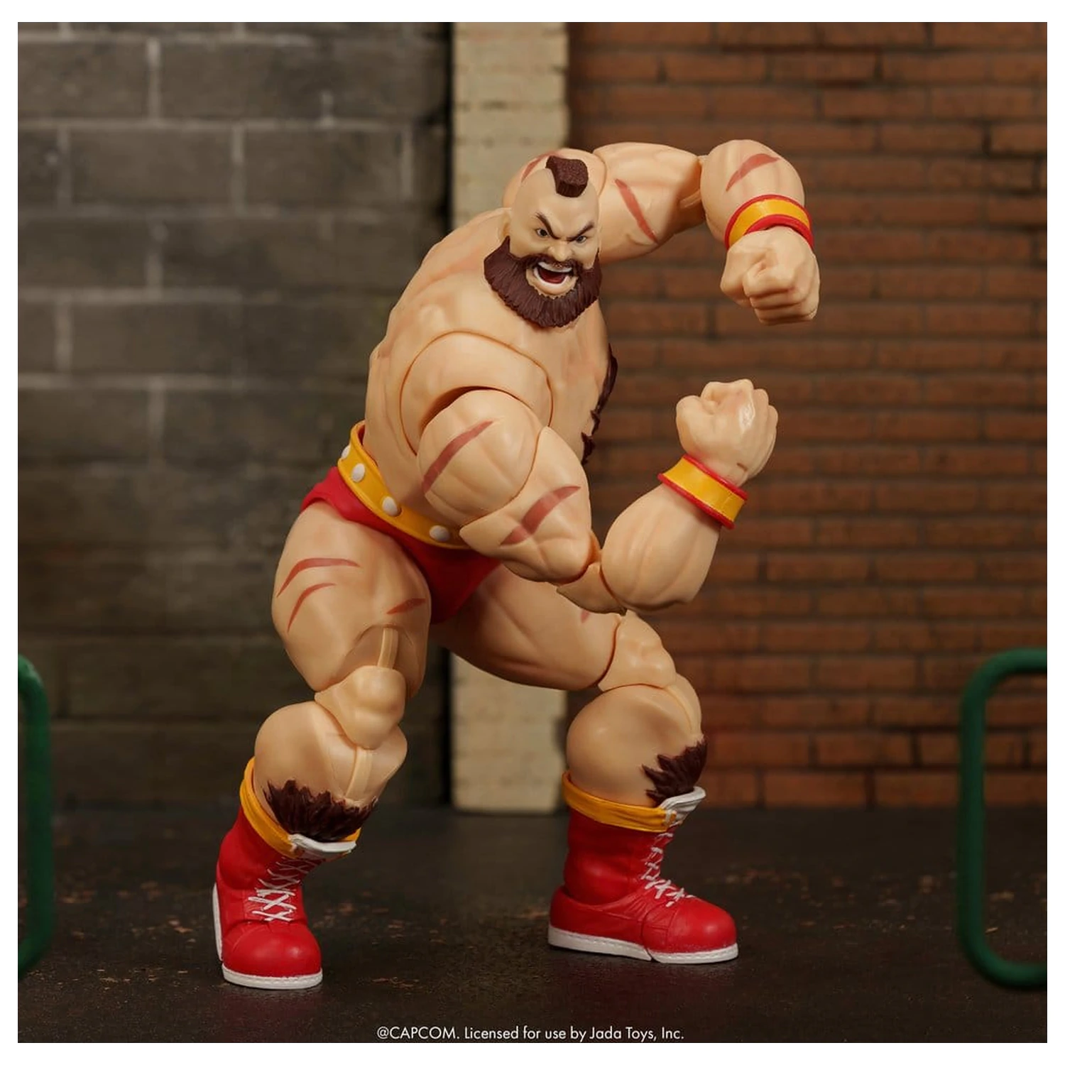 Ultra Street Fighter II: The Final Challengers Action Figure 1/12 Zangief 18 cm       product photo