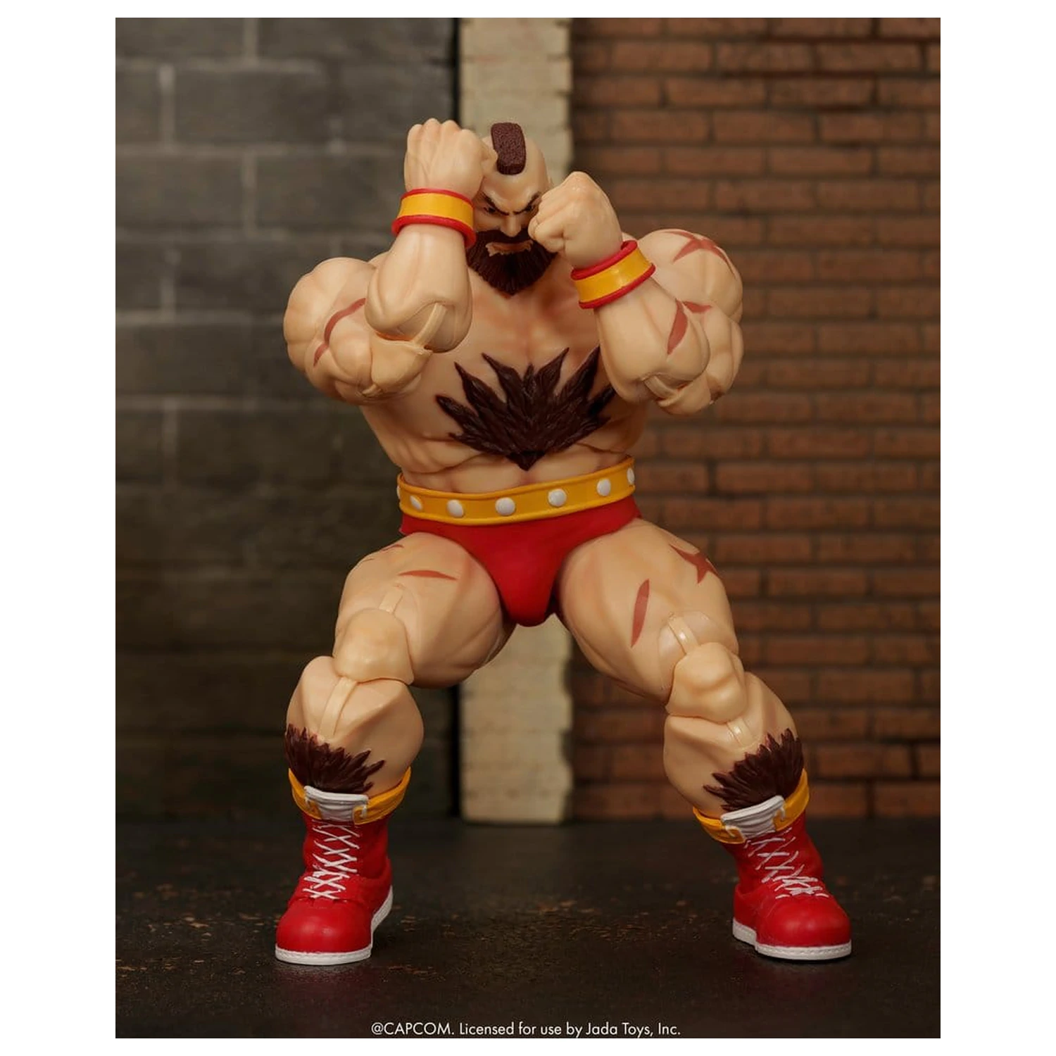 Ultra Street Fighter II: The Final Challengers Action Figure 1/12 Zangief 18 cm       product photo