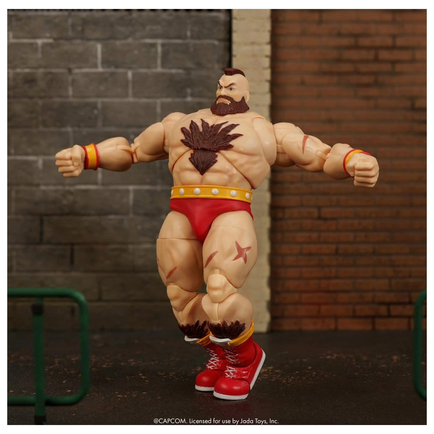 Ultra Street Fighter II: The Final Challengers Action Figure 1/12 Zangief 18 cm       product photo