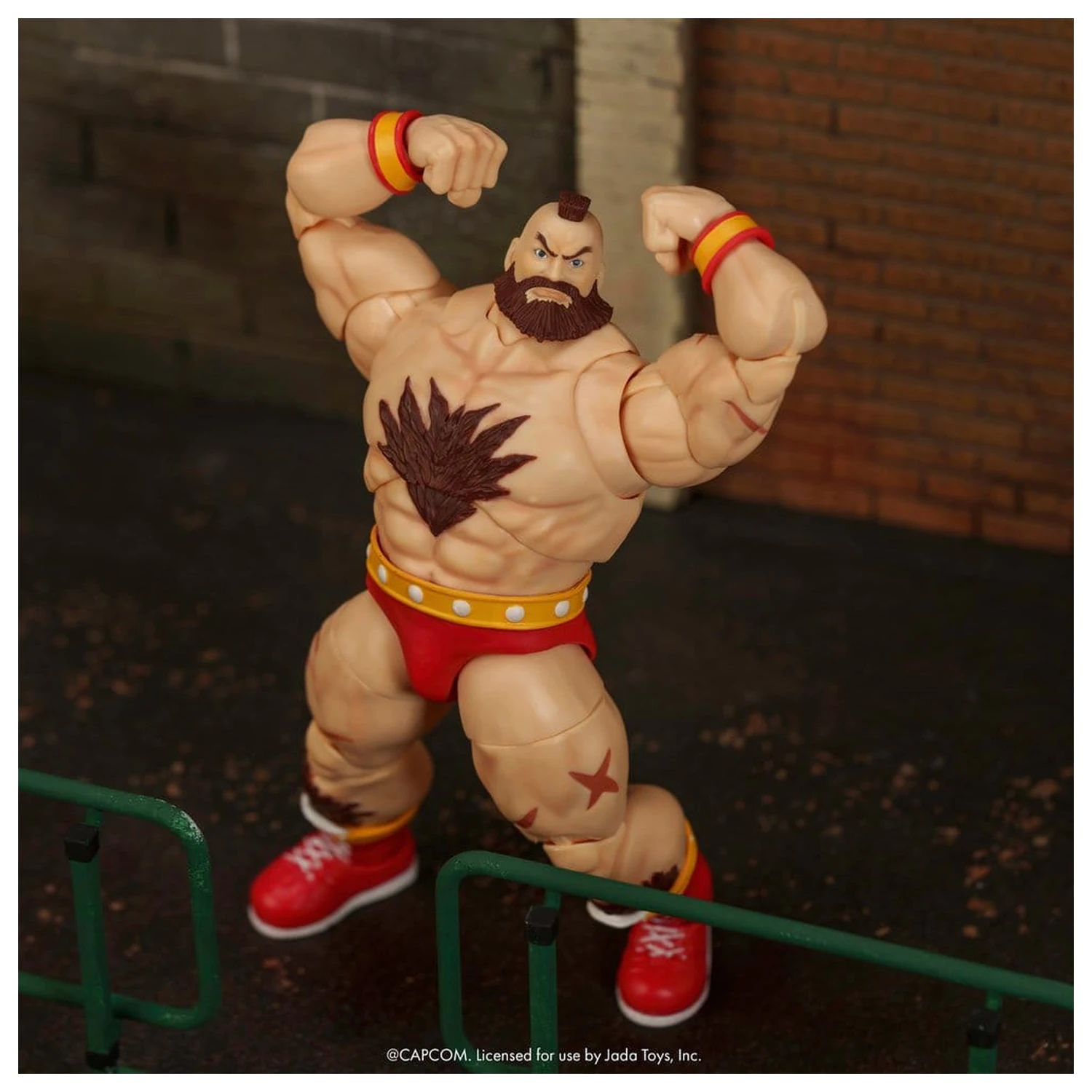 Ultra Street Fighter II: The Final Challengers Action Figure 1/12 Zangief 18 cm       product photo