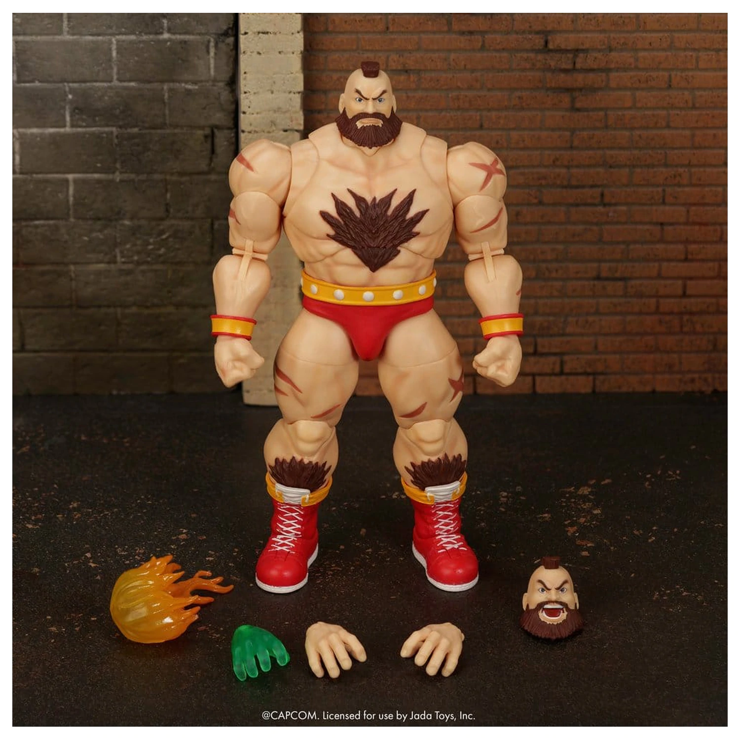 Ultra Street Fighter II: The Final Challengers Action Figure 1/12 Zangief 18 cm       product photo