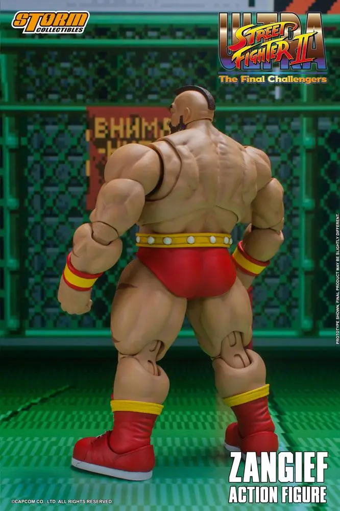 Ultra Street Fighter II: The Final Challengers Action Figure 1/12 Zangief 19 cm product photo