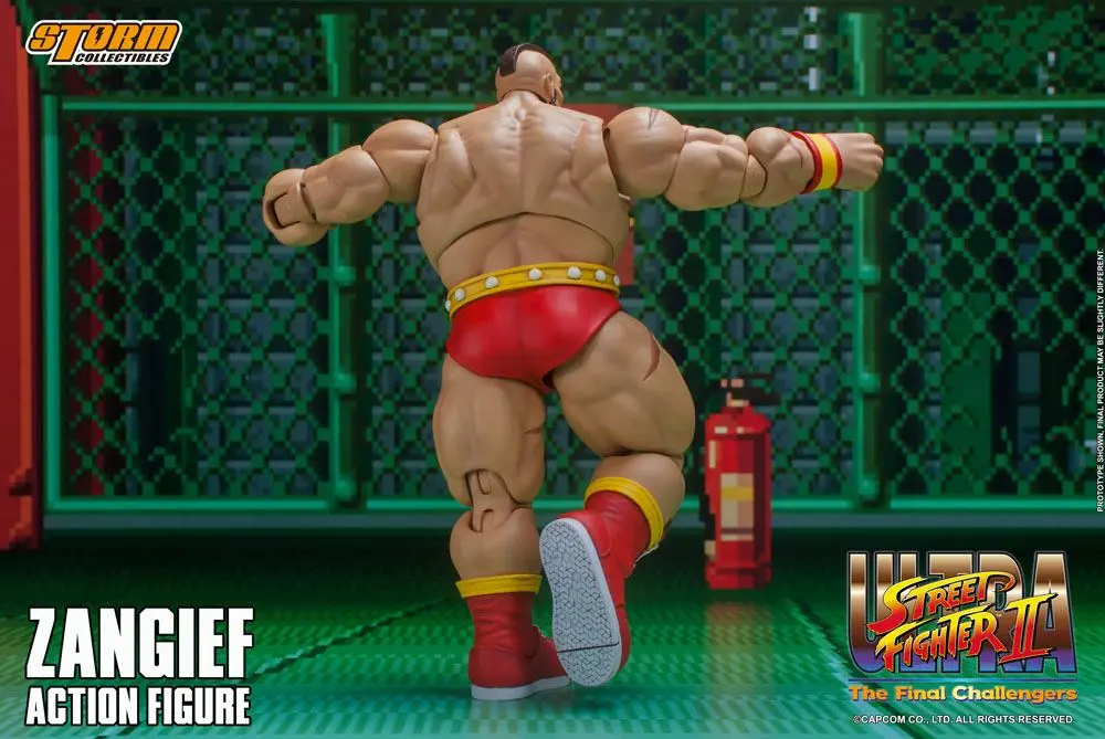 Ultra Street Fighter II: The Final Challengers Action Figure 1/12 Zangief 19 cm product photo