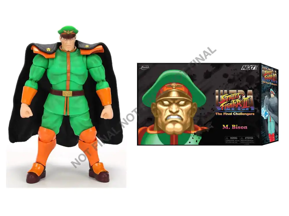 Ultra Street Fighter II: The Final Challengers Action Figure 1/12 M. Bison Deluxe 15 cm    product photo