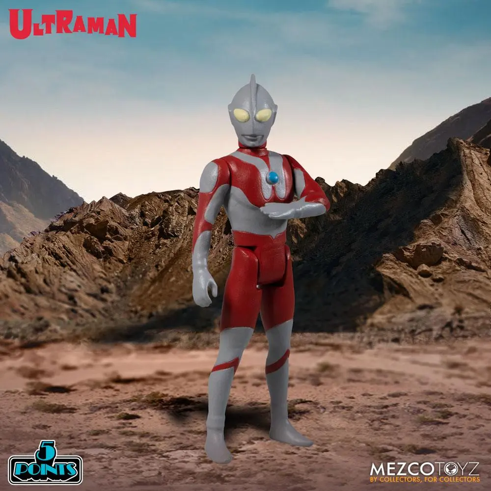 Ultraman 5 Points Action Figures Ultraman &amp; Red King Boxed Set product photo