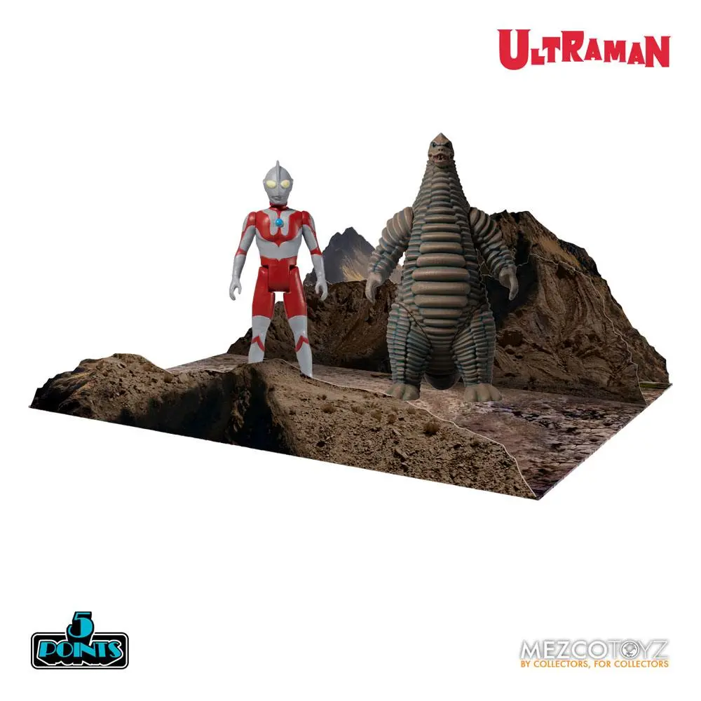 Ultraman 5 Points Action Figures Ultraman &amp; Red King Boxed Set product photo