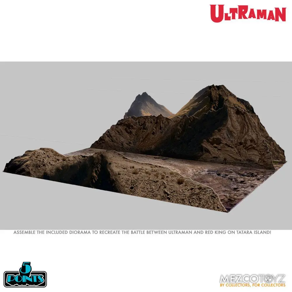 Ultraman 5 Points Action Figures Ultraman &amp; Red King Boxed Set product photo