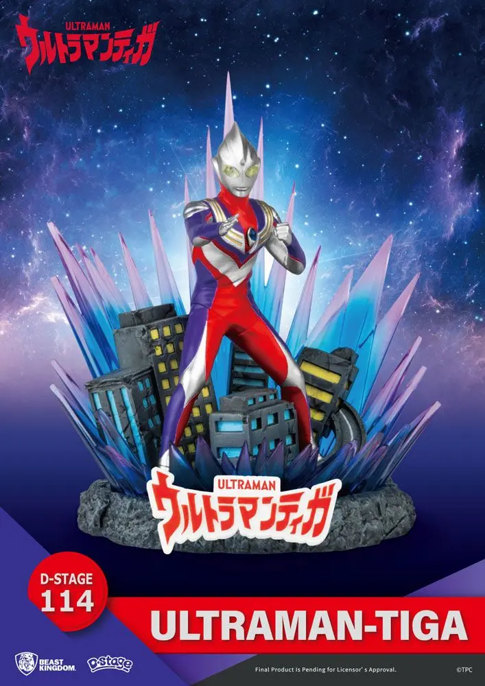 Ultraman D-Stage PVC Diorama Ultraman Tiga 15 cm product photo