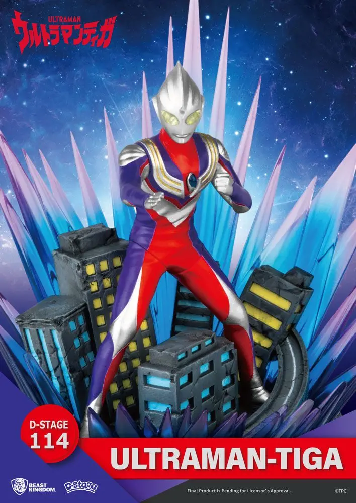 Ultraman D-Stage PVC Diorama Ultraman Tiga 15 cm product photo