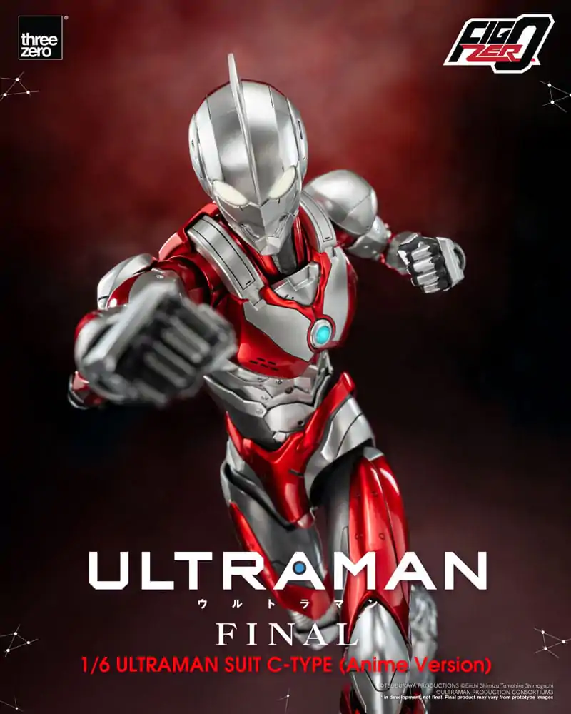 Ultraman FigZero Action Figure 1/6 Ultraman Suit C-Type (Anime Version) 31 cm termékfotó