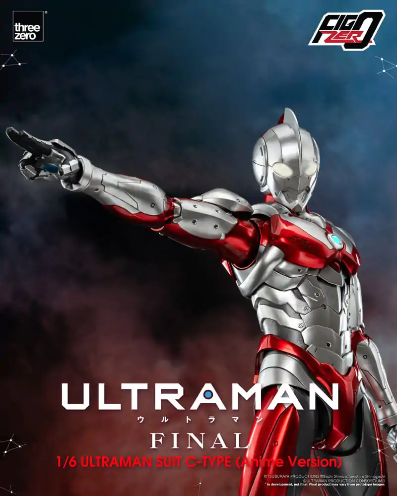 Ultraman FigZero Action Figure 1/6 Ultraman Suit C-Type (Anime Version) 31 cm termékfotó