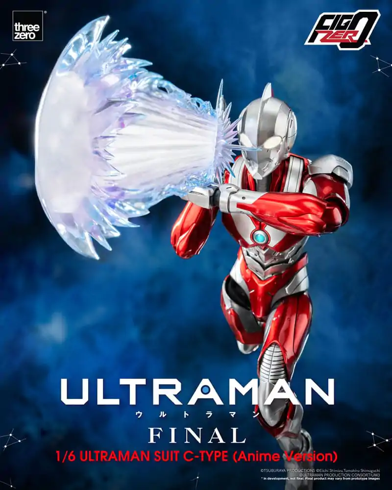 Ultraman FigZero Action Figure 1/6 Ultraman Suit C-Type (Anime Version) 31 cm termékfotó