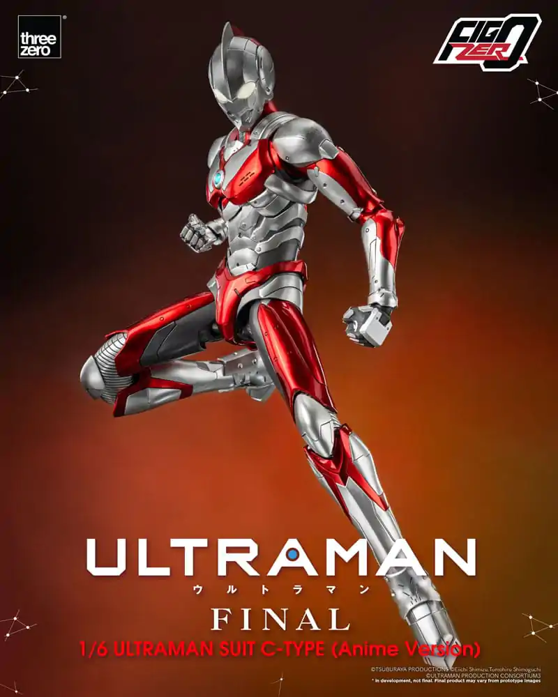 Ultraman FigZero Action Figure 1/6 Ultraman Suit C-Type (Anime Version) 31 cm termékfotó