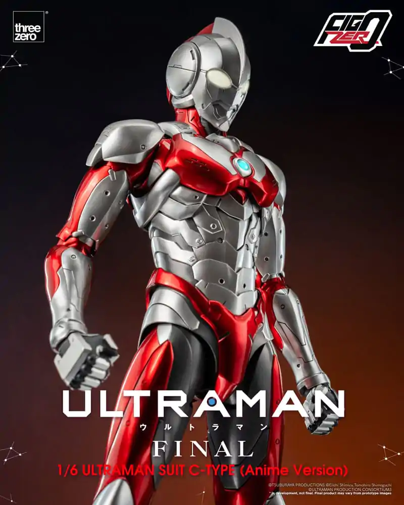Ultraman FigZero Action Figure 1/6 Ultraman Suit C-Type (Anime Version) 31 cm termékfotó