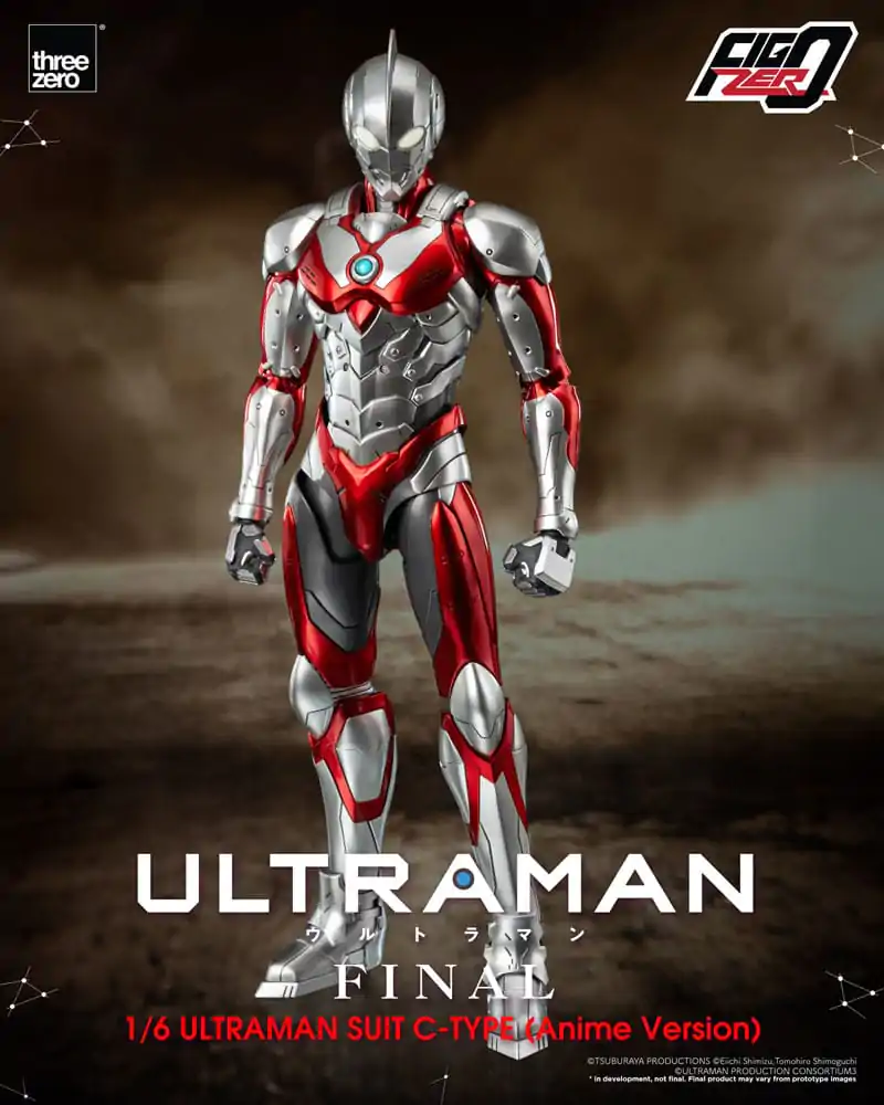 Ultraman FigZero Action Figure 1/6 Ultraman Suit C-Type (Anime Version) 31 cm termékfotó