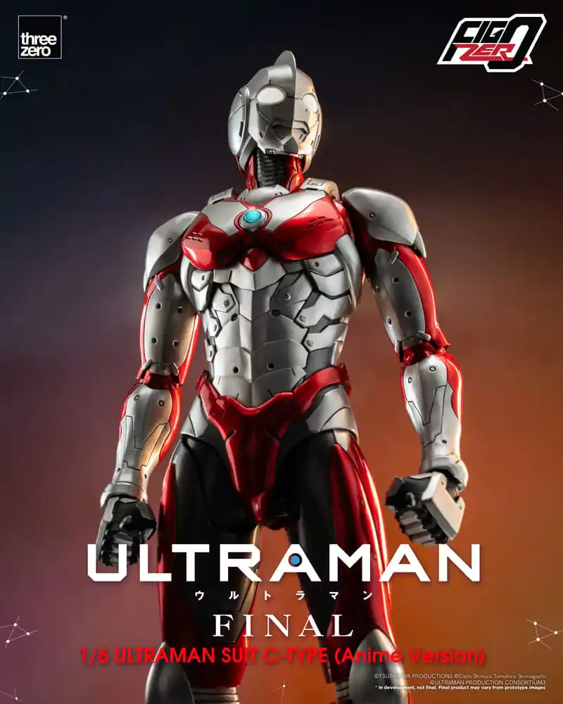 Ultraman FigZero Action Figure 1/6 Ultraman Suit C-Type (Anime Version) 31 cm termékfotó