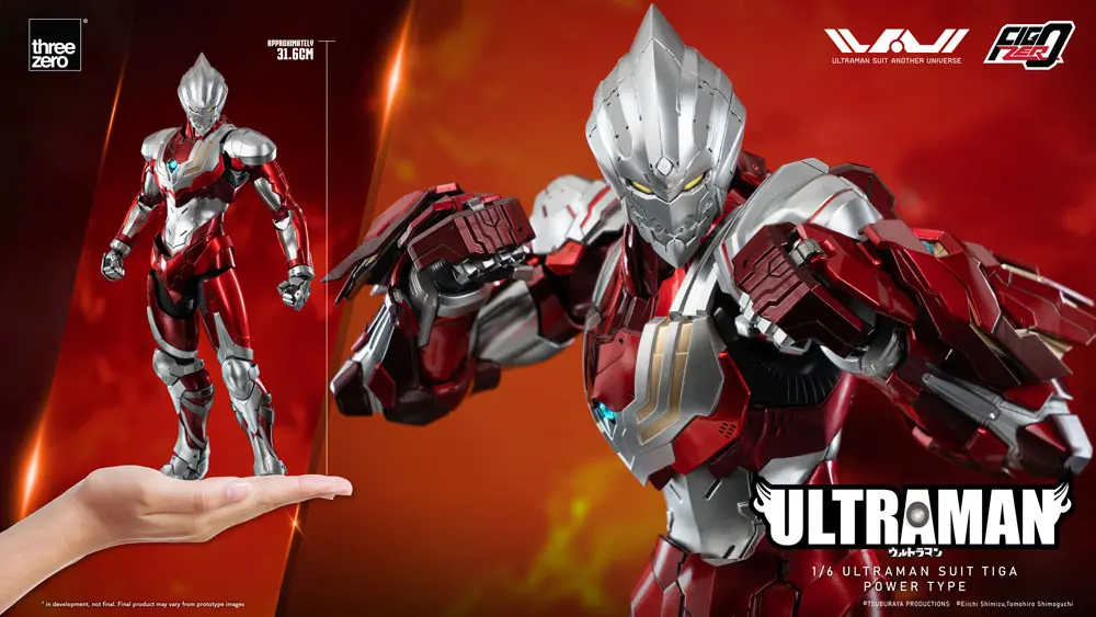 Ultraman FigZero Action Figure 1/6 Ultraman Suit Tiga Power Type 31 cm termékfotó