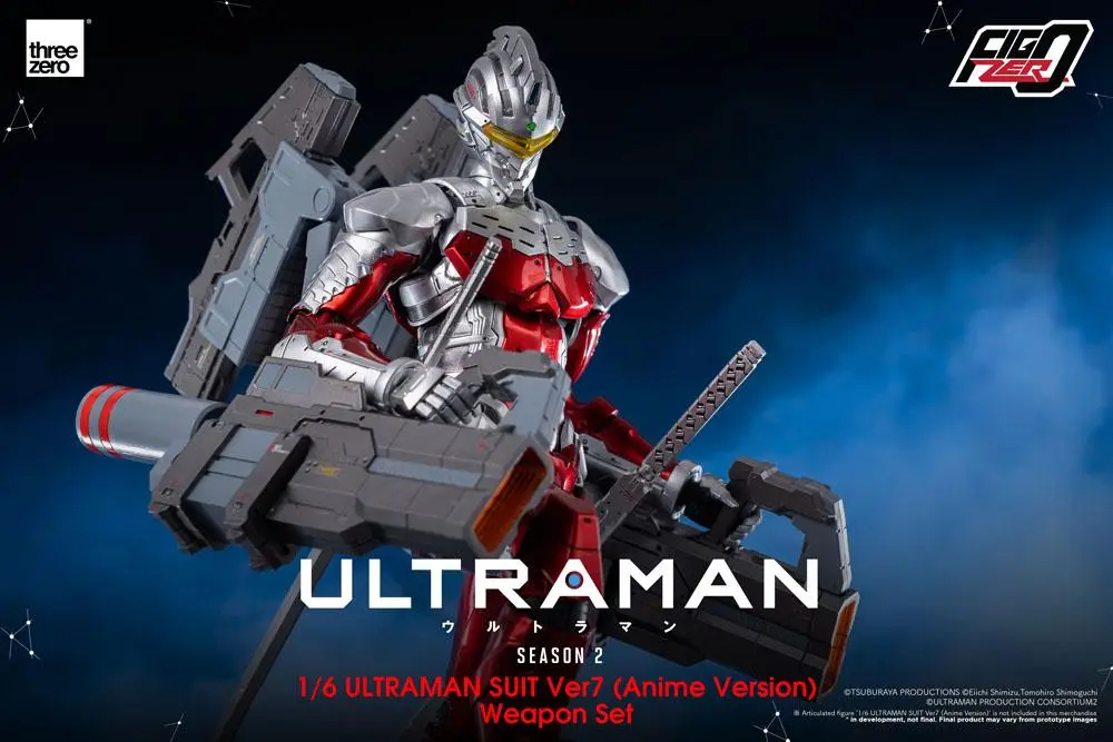 Ultraman FigZero 1/6 Ultraman Suit Ver 7 (Anime Version) Weapon Set product photo
