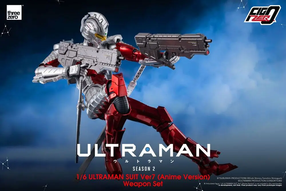 Ultraman FigZero 1/6 Ultraman Suit Ver 7 (Anime Version) Weapon Set product photo