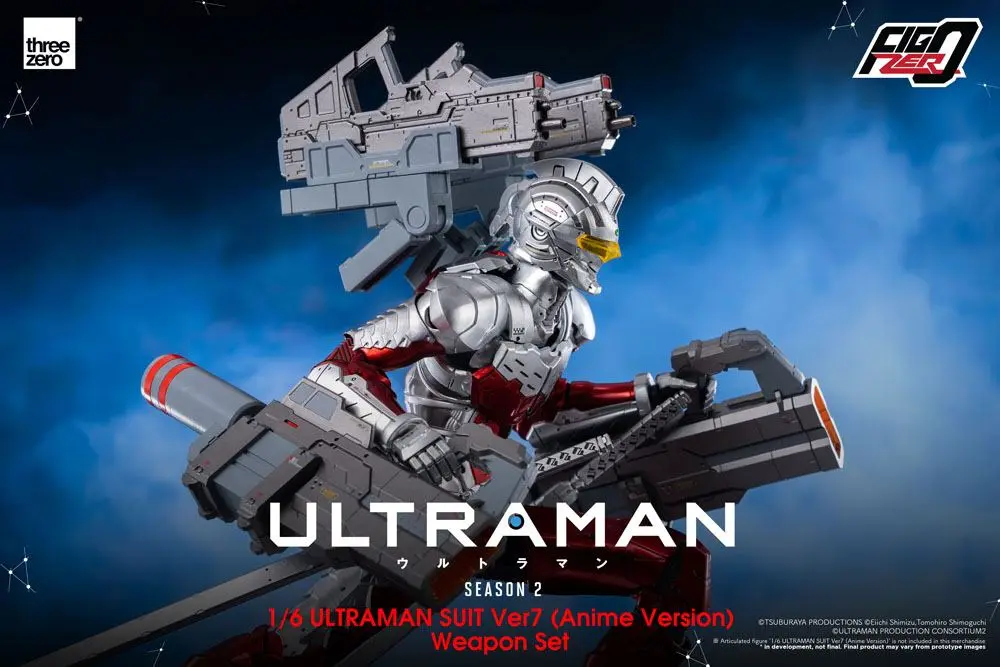 Ultraman FigZero 1/6 Ultraman Suit Ver 7 (Anime Version) Weapon Set product photo