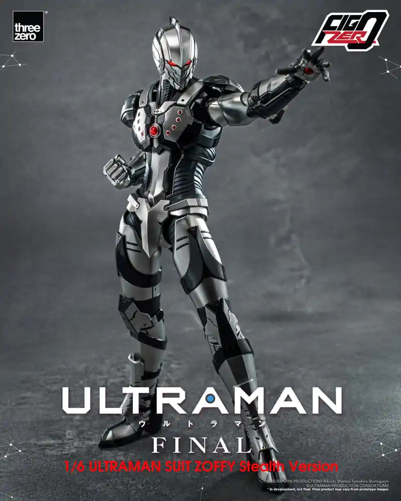 Ultraman Final FigZero Action Figure 1/6 Ultraman Suit Zoffy Stealth Version 30 cm termékfotó