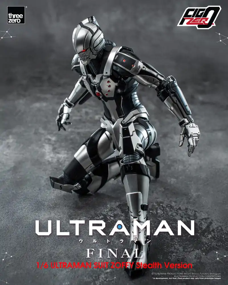 Ultraman Final FigZero Action Figure 1/6 Ultraman Suit Zoffy Stealth Version 30 cm termékfotó