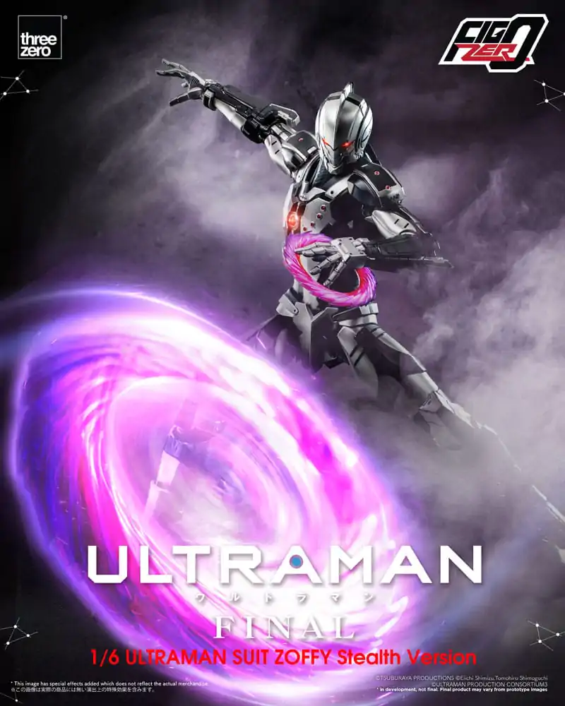 Ultraman Final FigZero Action Figure 1/6 Ultraman Suit Zoffy Stealth Version 30 cm termékfotó