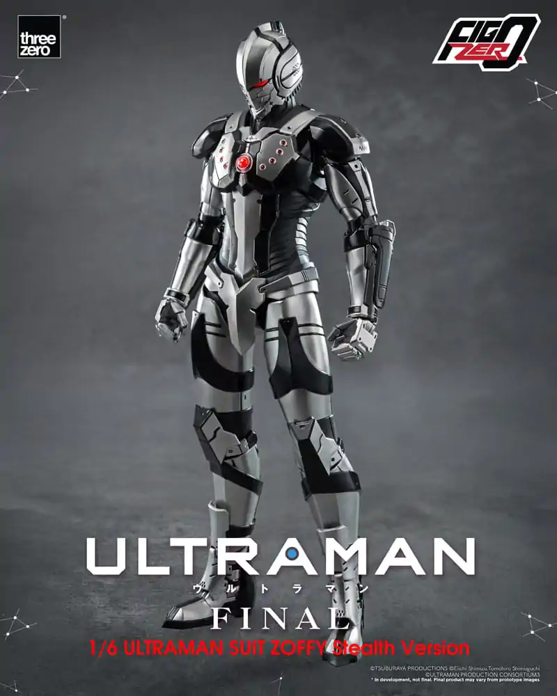 Ultraman Final FigZero Action Figure 1/6 Ultraman Suit Zoffy Stealth Version 30 cm termékfotó