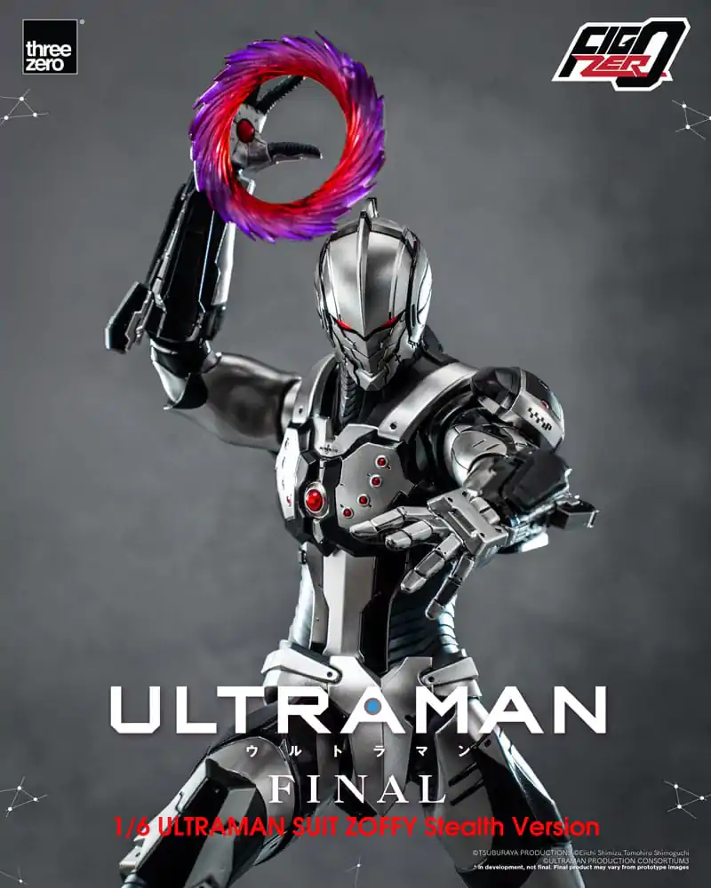 Ultraman Final FigZero Action Figure 1/6 Ultraman Suit Zoffy Stealth Version 30 cm termékfotó