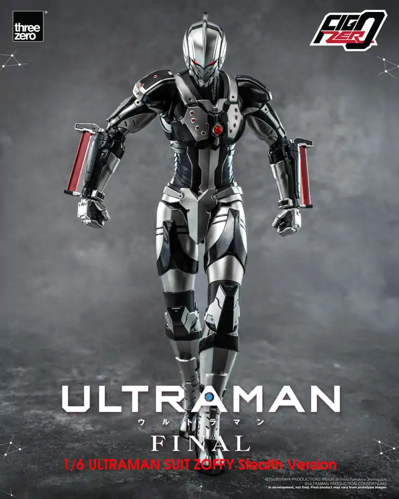 Ultraman Final FigZero Action Figure 1/6 Ultraman Suit Zoffy Stealth Version 30 cm termékfotó