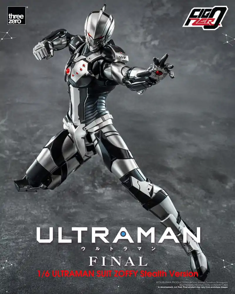 Ultraman Final FigZero Action Figure 1/6 Ultraman Suit Zoffy Stealth Version 30 cm termékfotó