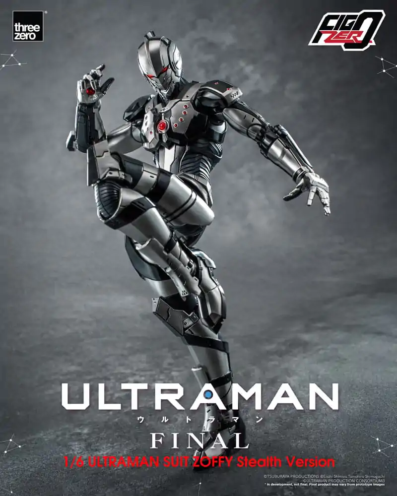 Ultraman Final FigZero Action Figure 1/6 Ultraman Suit Zoffy Stealth Version 30 cm termékfotó