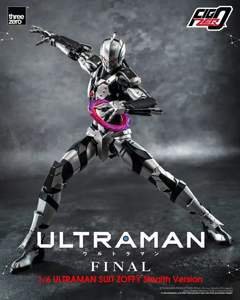 Ultraman Final FigZero Action Figure 1/6 Ultraman Suit Zoffy Stealth Version 30 cm termékfotó