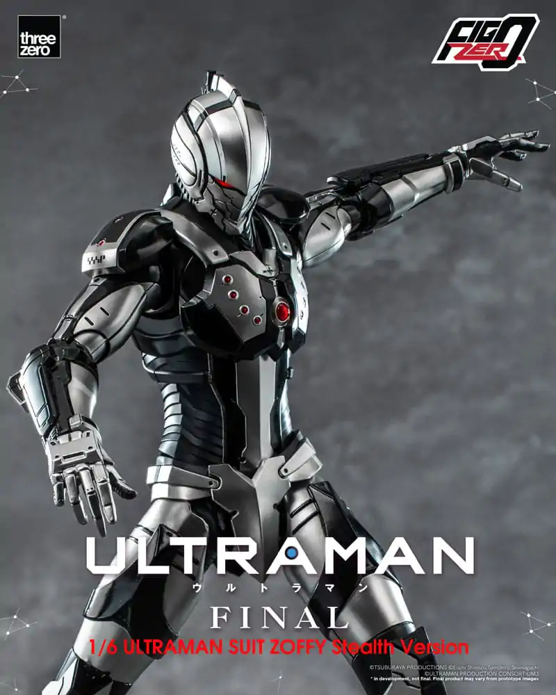 Ultraman Final FigZero Action Figure 1/6 Ultraman Suit Zoffy Stealth Version 30 cm termékfotó