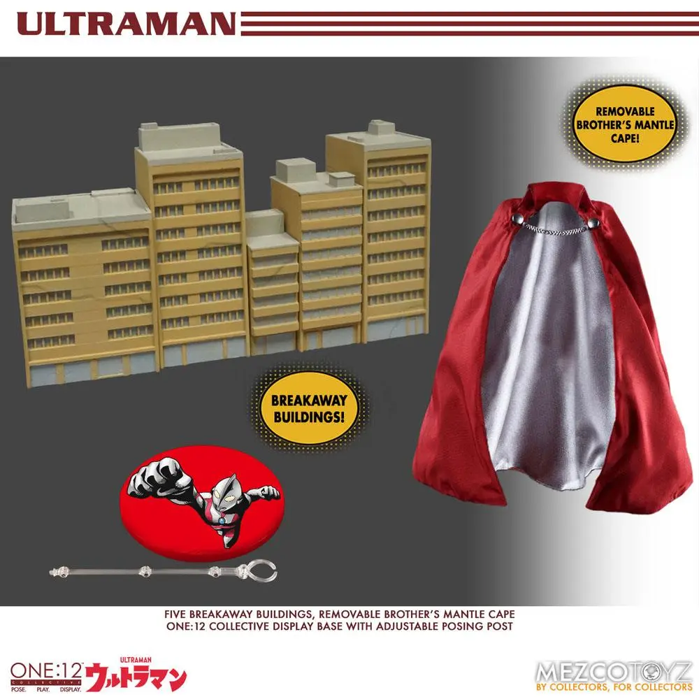 Ultraman Light-Up Action Figure 1/12 Ultraman 16 cm termékfotó