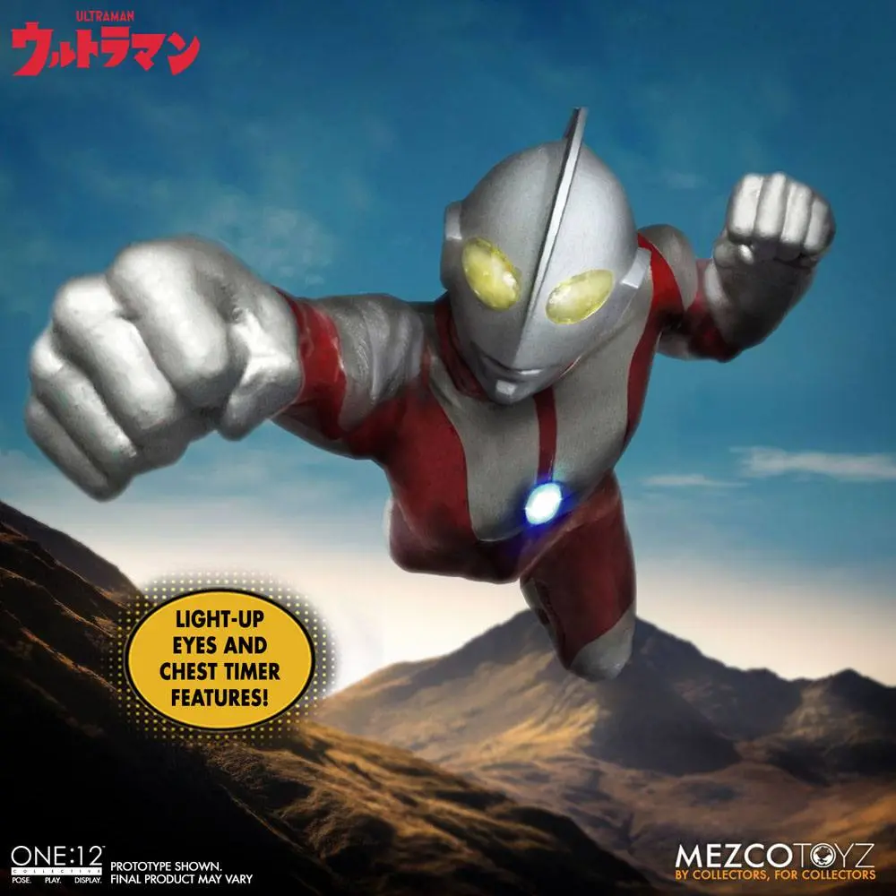 Ultraman Light-Up Action Figure 1/12 Ultraman 16 cm termékfotó