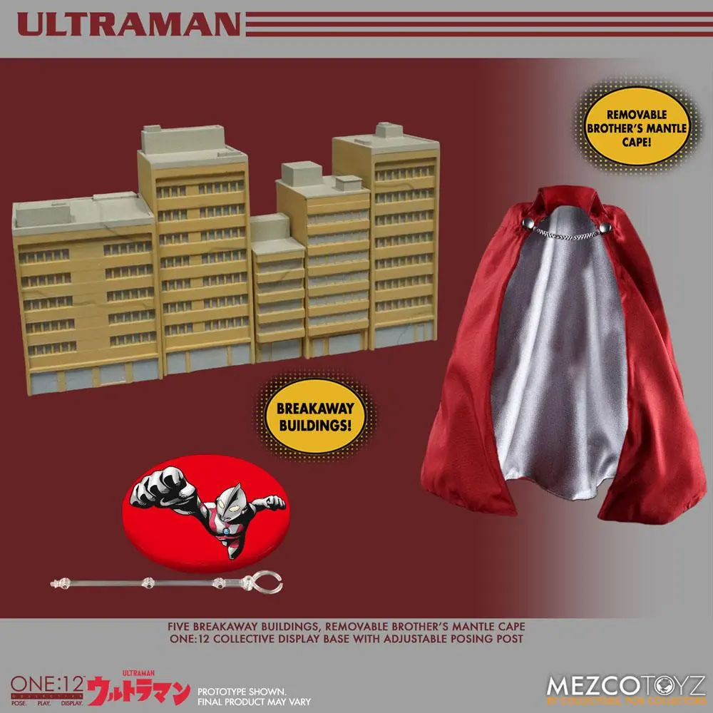 Ultraman Light-Up Action Figure 1/12 Ultraman 16 cm termékfotó