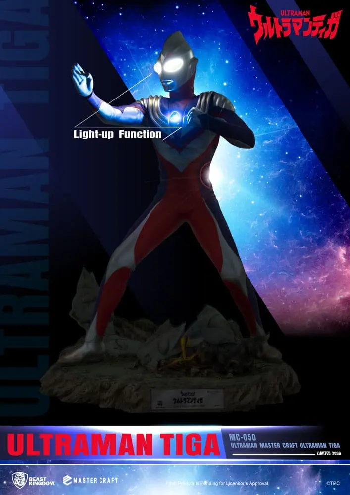 Ultraman Master Craft Statue Ultraman Tiga 41 cm termékfotó