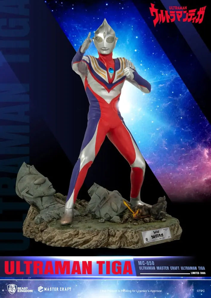 Ultraman Master Craft Statue Ultraman Tiga 41 cm termékfotó