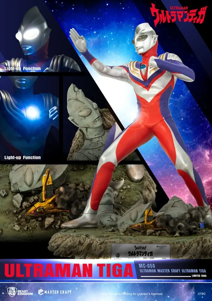 Ultraman Master Craft Statue Ultraman Tiga 41 cm termékfotó