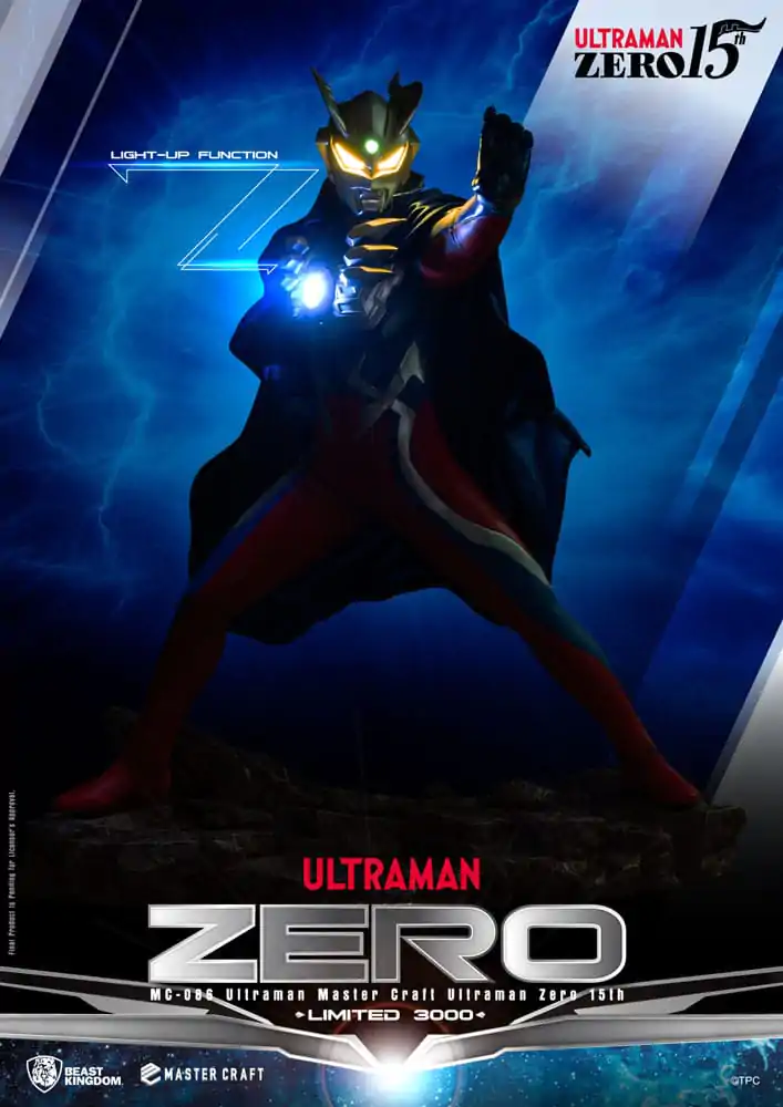 Ultraman Master Craft Statue Ultraman Zero 15th 41 cm termékfotó