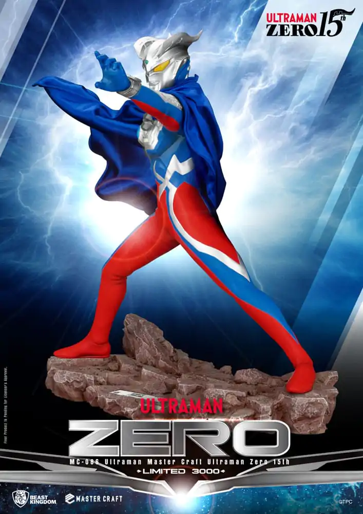 Ultraman Master Craft Statue Ultraman Zero 15th 41 cm termékfotó