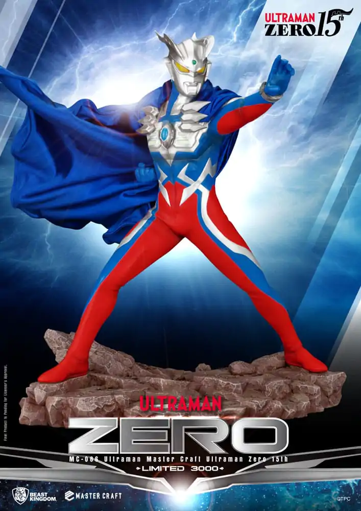 Ultraman Master Craft Statue Ultraman Zero 15th 41 cm termékfotó