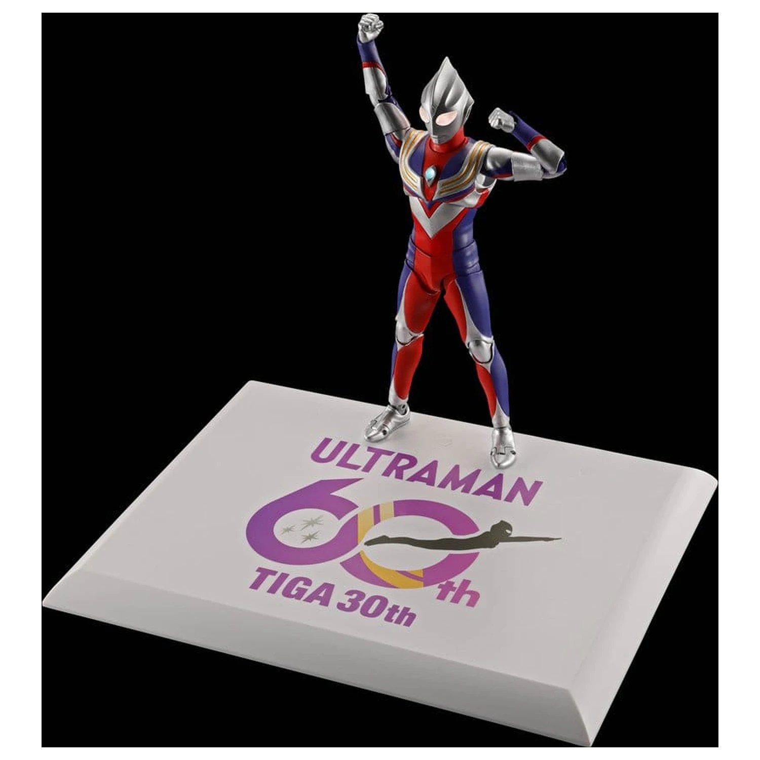 Ultraman Series S.H.Figuarts Shinkocchou Seihou Action Figure Ultraman Tiga Multi Type 30th Anniversary Edition 15 cm        product photo