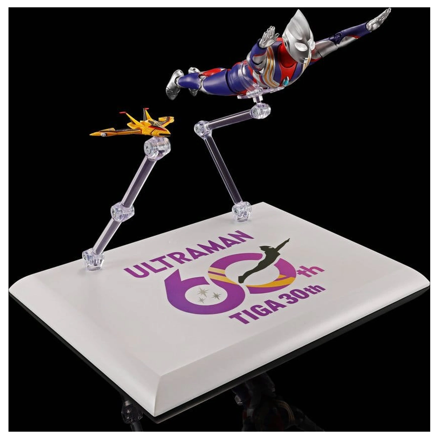 Ultraman Series S.H.Figuarts Shinkocchou Seihou Action Figure Ultraman Tiga Multi Type 30th Anniversary Edition 15 cm        product photo