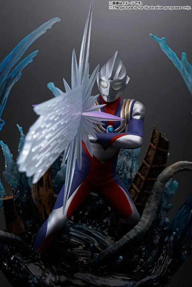 Ultraman Tiga FiguartsZERO PVC Statue Ultraman Tiga Multi Type 22 cm product photo