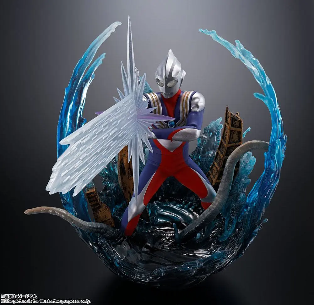 Ultraman Tiga FiguartsZERO PVC Statue Ultraman Tiga Multi Type 22 cm product photo