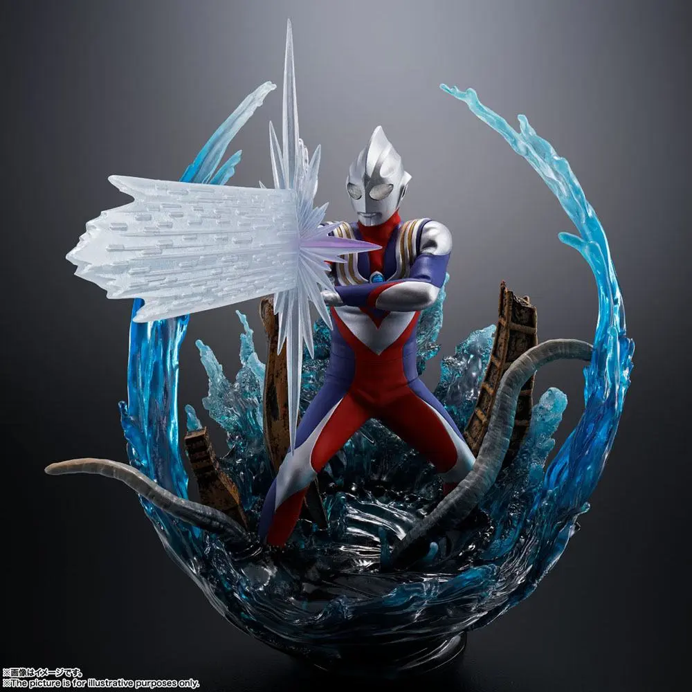 Ultraman Tiga FiguartsZERO PVC Statue Ultraman Tiga Multi Type 22 cm product photo
